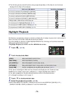 Preview for 76 page of Panasonic HC-V270 Owner'S Manual