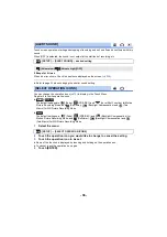 Preview for 36 page of Panasonic HC-V385 Operating Instructions Manual