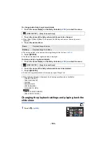 Preview for 104 page of Panasonic HC-V385 Operating Instructions Manual