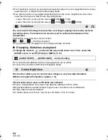 Preview for 54 page of Panasonic HC-V500 Operating Instructions Manual