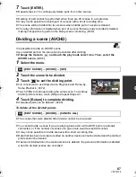 Preview for 87 page of Panasonic HC-V500 Operating Instructions Manual