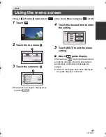 Preview for 41 page of Panasonic HC-V500 Owner'S Manual