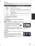 Preview for 67 page of Panasonic HC-V500 Owner'S Manual