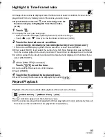 Preview for 83 page of Panasonic HC-V500MK Owner'S Manual