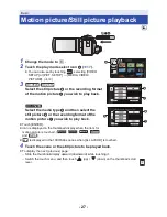 Preview for 27 page of Panasonic HC-V520K Owner'S Manual