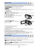 Preview for 34 page of Panasonic HC-V520K Owner'S Manual