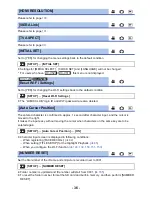 Preview for 36 page of Panasonic HC-V520K Owner'S Manual