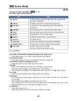 Preview for 47 page of Panasonic HC-V520K Owner'S Manual