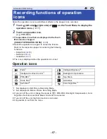 Preview for 57 page of Panasonic HC-V520K Owner'S Manual