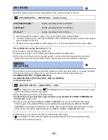 Preview for 63 page of Panasonic HC-V520K Owner'S Manual