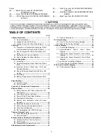 Preview for 2 page of Panasonic HC-V520P Service Manual