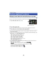 Предварительный просмотр 82 страницы Panasonic HC-V550 Owner'S Manual