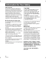 Preview for 2 page of Panasonic HC-V700 Operating Instructions Manual