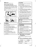 Preview for 3 page of Panasonic HC-V700 Operating Instructions Manual