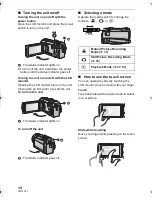 Предварительный просмотр 14 страницы Panasonic HC-V700 Owner'S Manual