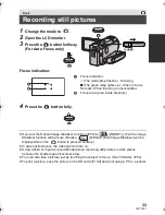 Предварительный просмотр 33 страницы Panasonic HC-V700 Owner'S Manual