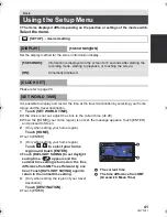 Предварительный просмотр 41 страницы Panasonic HC-V700 Owner'S Manual