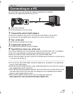 Предварительный просмотр 133 страницы Panasonic HC-V700 Owner'S Manual