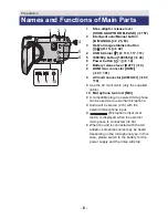 Preview for 6 page of Panasonic HC-V707 Operating Instructions Manual