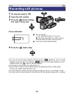 Preview for 22 page of Panasonic HC-V707 Operating Instructions Manual