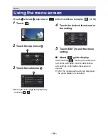 Preview for 30 page of Panasonic HC-V707 Operating Instructions Manual