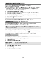 Preview for 35 page of Panasonic HC-V707 Operating Instructions Manual