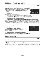 Preview for 78 page of Panasonic HC-V707 Operating Instructions Manual