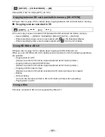 Preview for 121 page of Panasonic HC-V707 Operating Instructions Manual