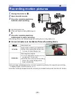 Preview for 21 page of Panasonic HC-V710 Owner'S Manual