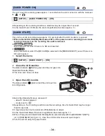 Preview for 34 page of Panasonic HC-V710 Owner'S Manual