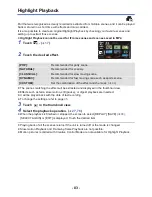 Preview for 83 page of Panasonic HC-V720K Owner'S Manual