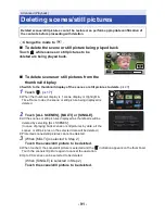 Preview for 91 page of Panasonic HC-V720K Owner'S Manual