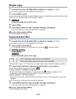 Preview for 112 page of Panasonic HC-V720K Owner'S Manual