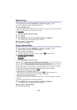 Preview for 112 page of Panasonic HC-V727 Operating Instructions Manual