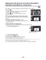 Preview for 105 page of Panasonic HC-V750 Owner'S Manual