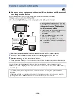 Preview for 128 page of Panasonic HC-V750 Owner'S Manual