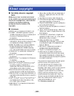 Preview for 209 page of Panasonic HC-V750 Owner'S Manual