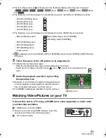 Preview for 23 page of Panasonic HC-V770 Basic Operating Instructions Manual