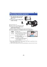 Предварительный просмотр 25 страницы Panasonic HC-V777 Operating Instructions Manual