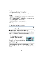 Предварительный просмотр 52 страницы Panasonic HC-V785 Operating Instructions Manual