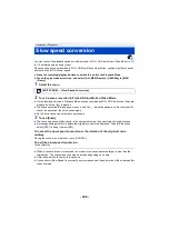 Предварительный просмотр 109 страницы Panasonic HC-V785 Operating Instructions Manual