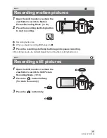 Предварительный просмотр 25 страницы Panasonic HC-V800 Basic Operating Instructions Manual