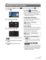 Предварительный просмотр 29 страницы Panasonic HC-V800 Basic Operating Instructions Manual