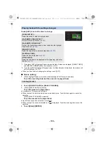 Preview for 135 page of Panasonic HC-V800 Operating Instructions Manual