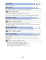 Предварительный просмотр 44 страницы Panasonic HC-VX981 Owner'S Manual