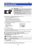 Предварительный просмотр 50 страницы Panasonic HC-VX981 Owner'S Manual