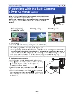 Предварительный просмотр 51 страницы Panasonic HC-VX981 Owner'S Manual