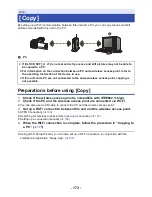 Предварительный просмотр 173 страницы Panasonic HC-VX981 Owner'S Manual