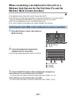 Предварительный просмотр 207 страницы Panasonic HC-VX981 Owner'S Manual