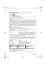 Preview for 3 page of Panasonic HC-VXF1 Basic Owner'S Manual